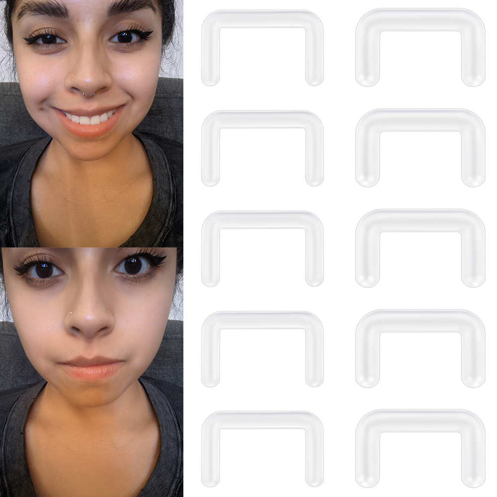 Body Jewelry Storage - 14/16G Setto Piercing Naso Acrilico Naso