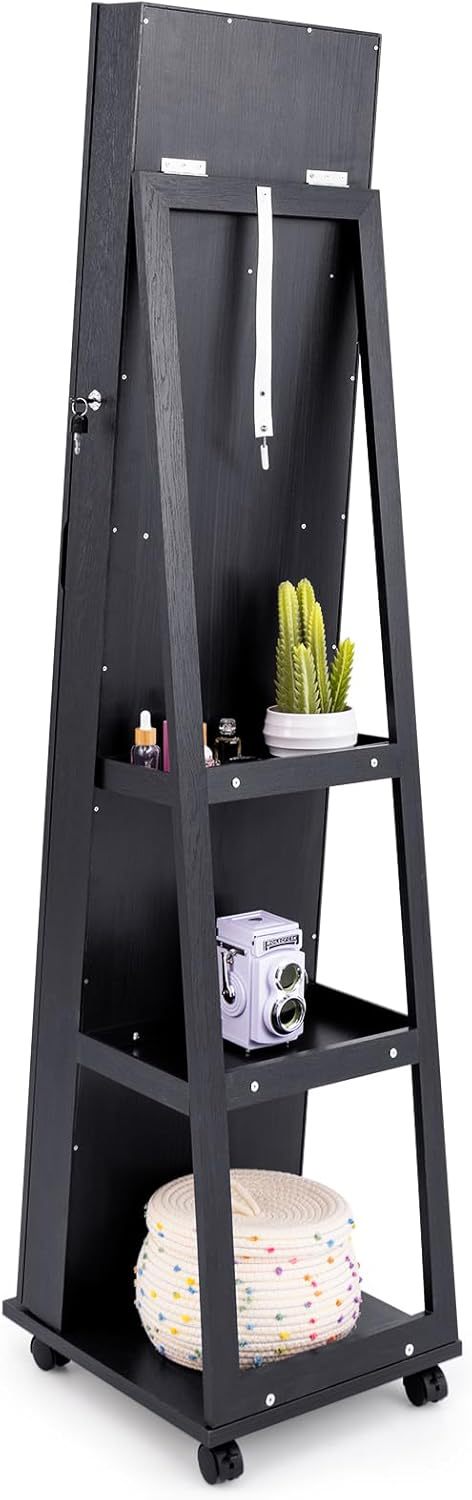 Body Jewelry Storage - Specchio intelligente a figura intera girevole