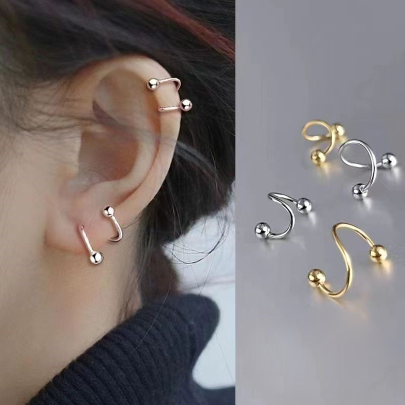 Body Jewelry Labret - Orecchini a spirale da donna Gioielli