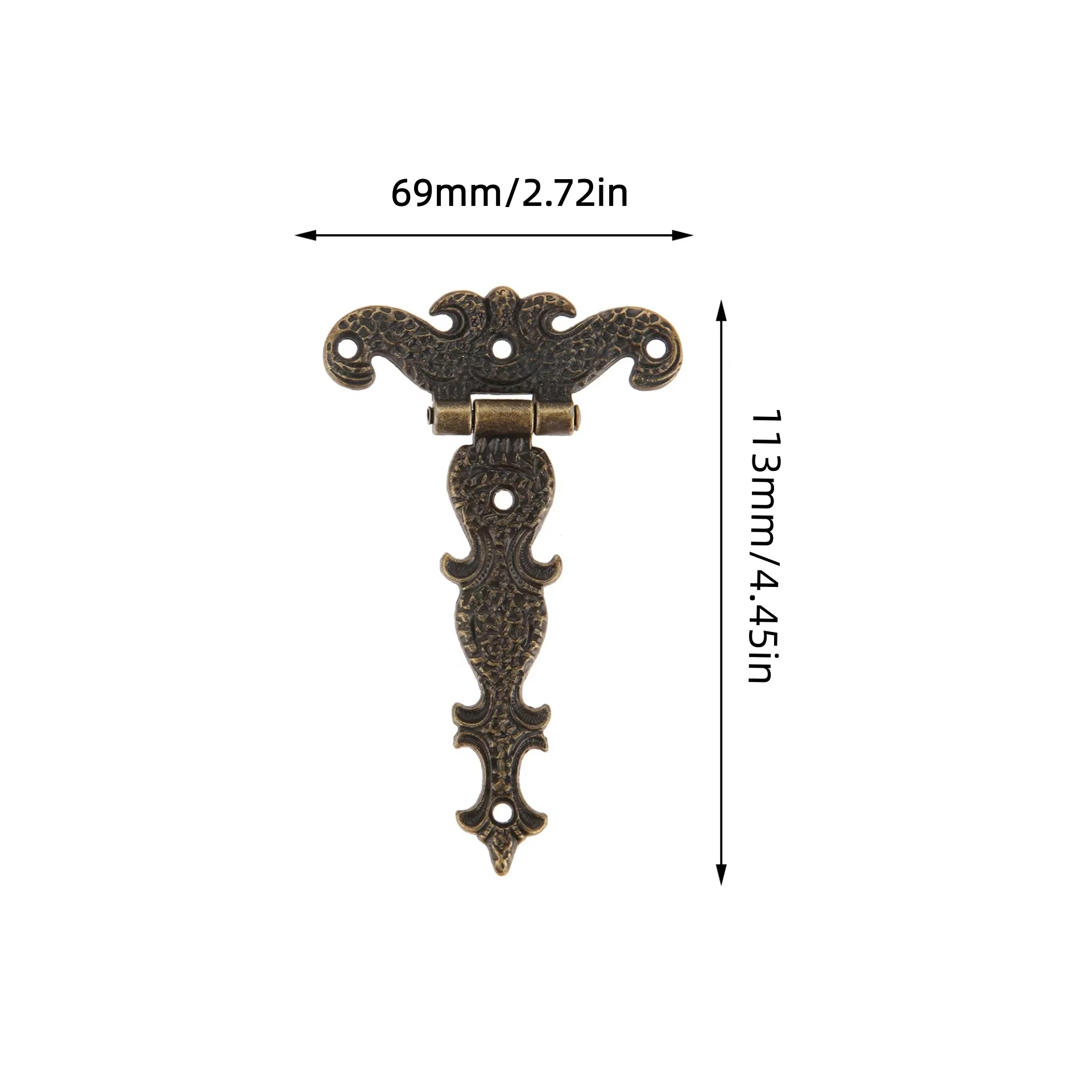 2 Pezzi Cerniere Antiche Bronz - Body Jewelry Display Case recensione e prezzo