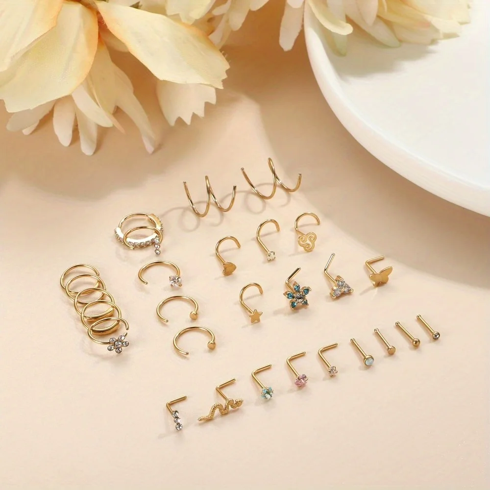 Bobisty 1pc Anello al naso in  - Body Jewelry Changing Kit recensione e prezzo