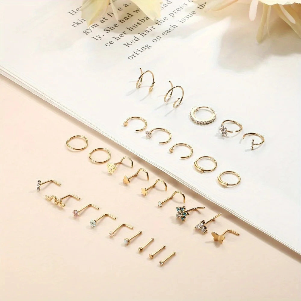Bobisty 1pc Anello al naso in  - Body Jewelry Changing Kit recensione e prezzo