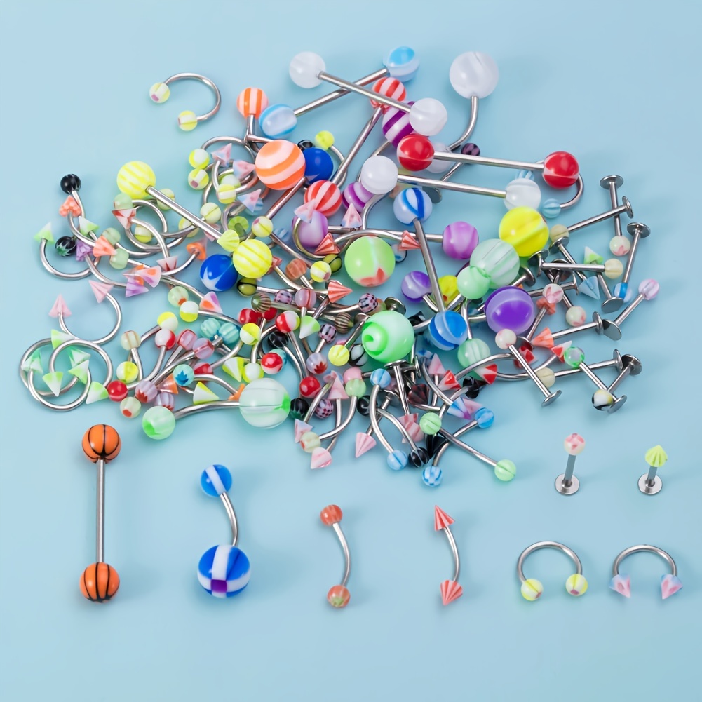45/80/110 pezzi stili misti in - Body Jewelry Storage recensione e prezzo