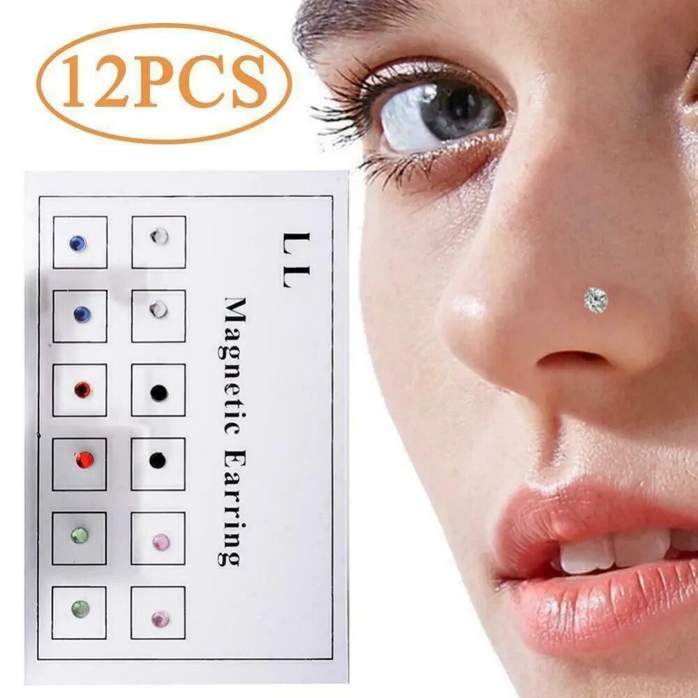 12 PZ/carta Falso Traguratore  - Body Jewelry Labret recensione e prezzo