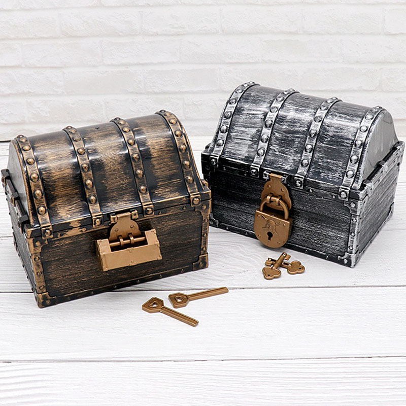 Pirate Treasure Chest Storage  - Body Jewelry Display Case recensione e prezzo