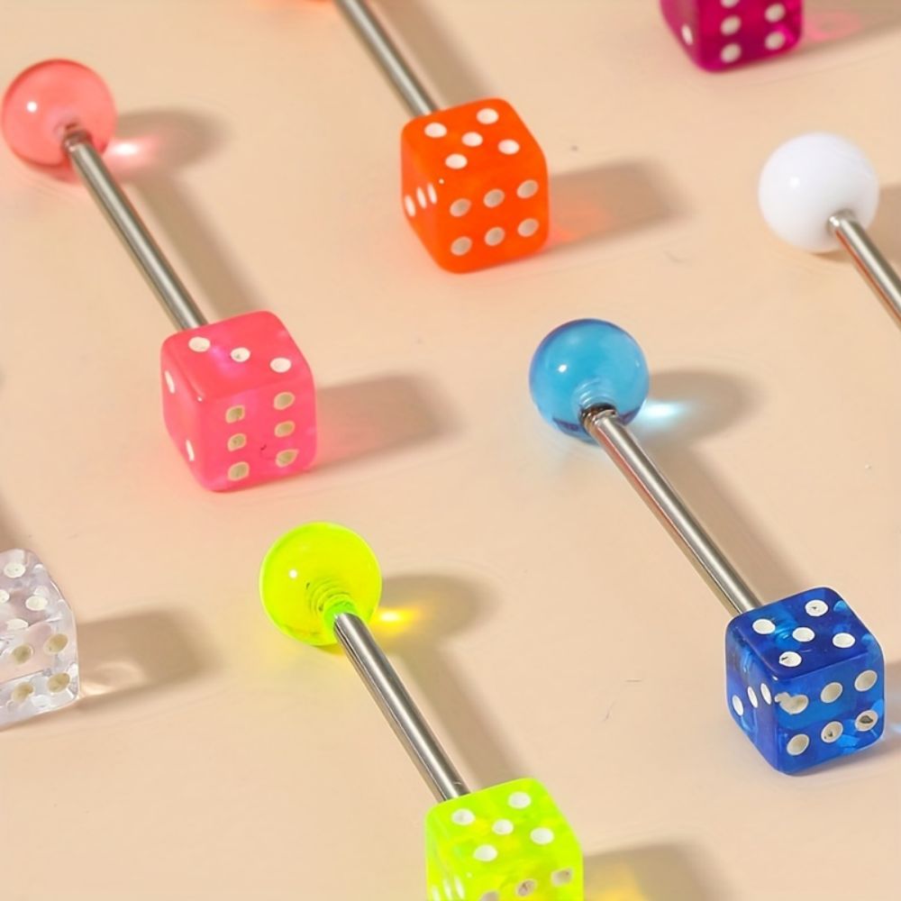 10 pz Tongue Nails Set Multico - Body Jewelry Changing Kit recensione e prezzo