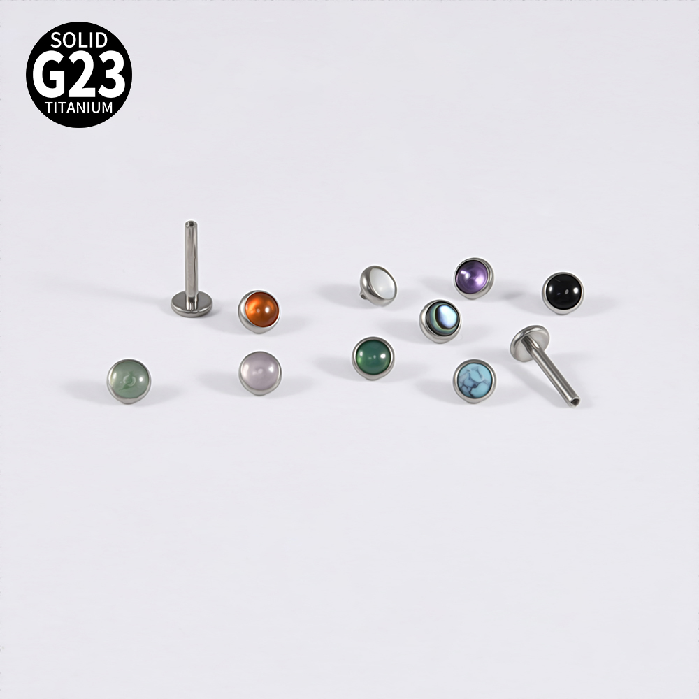 1PC 16g G23 Titanio Cristallo, - Body Jewelry Labret recensione e prezzo