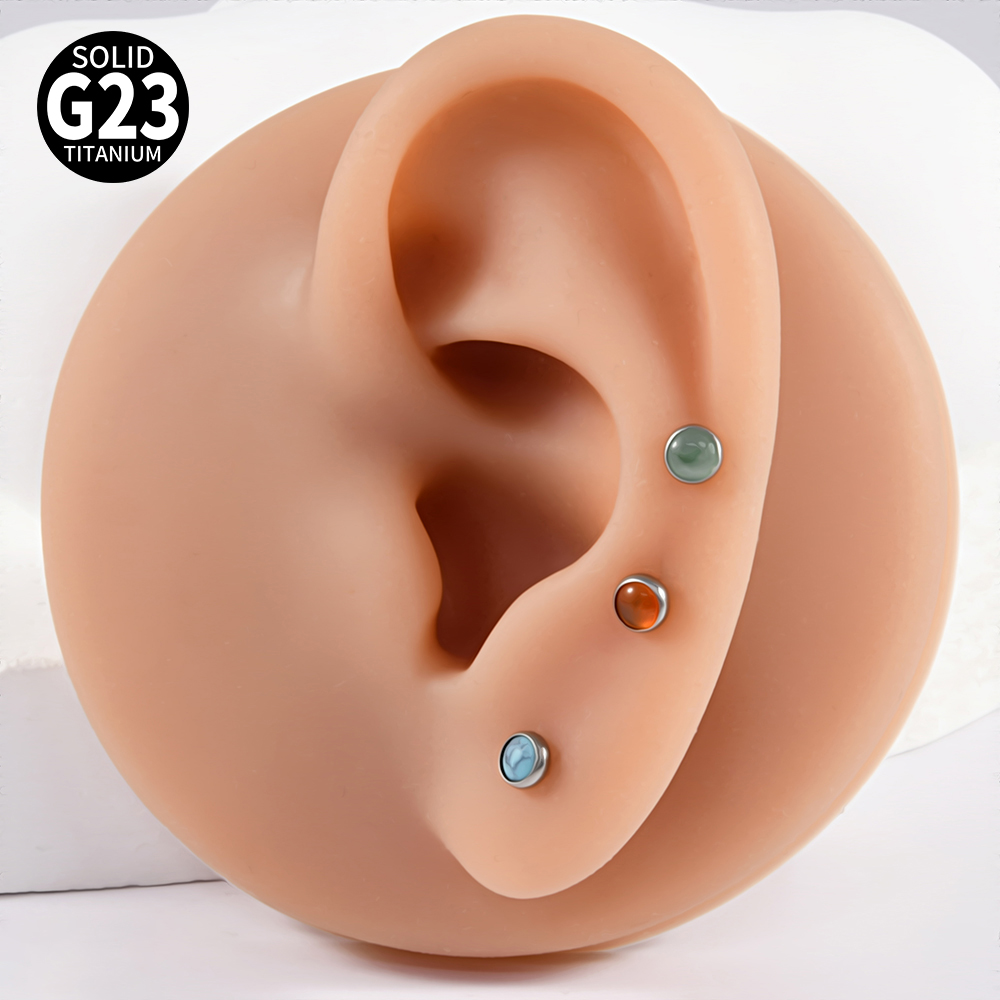 1PC 16g G23 Titanio Cristallo, - Body Jewelry Labret recensione e prezzo