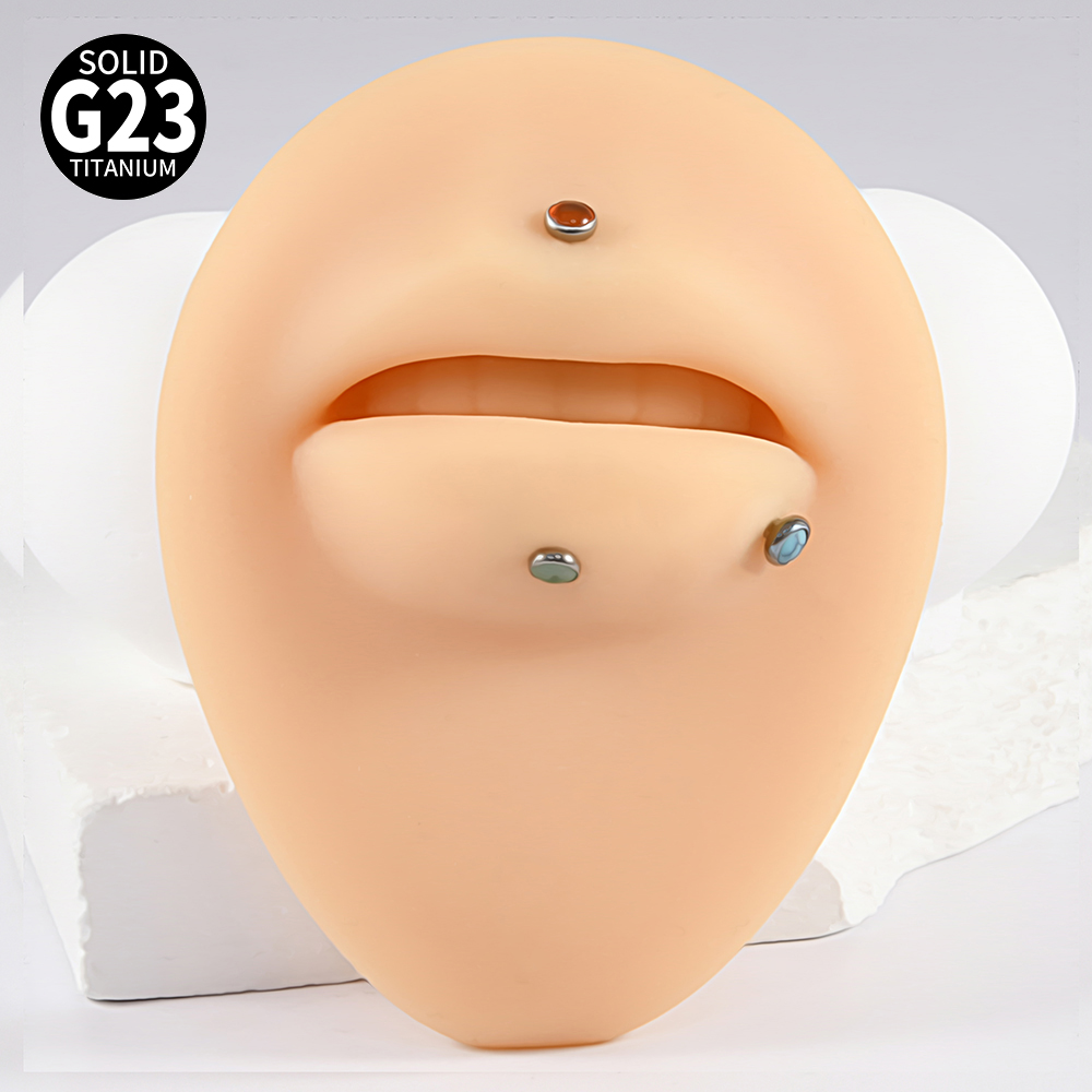 1PC 16g G23 Titanio Cristallo, - Body Jewelry Labret recensione e prezzo