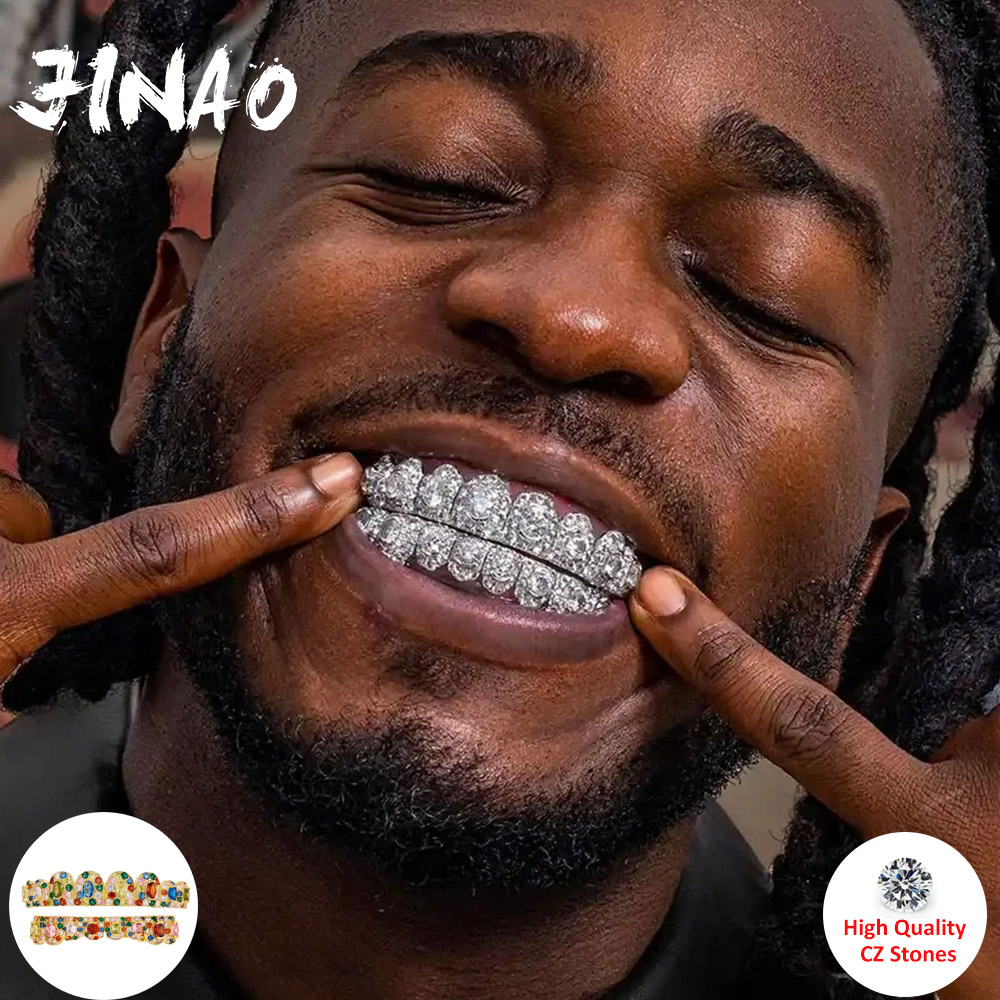 JINAO Hip Hop Grillz Completo  - Body Jewelry Changing Kit recensione e prezzo