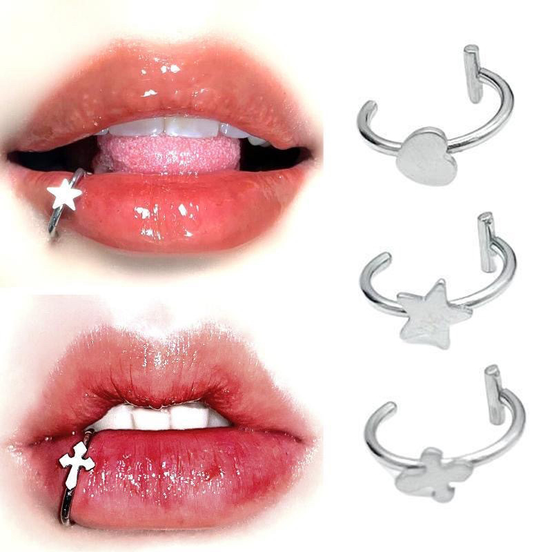 1Pc In Acciaio Inox Falso Anel - Body Jewelry Labret recensione e prezzo