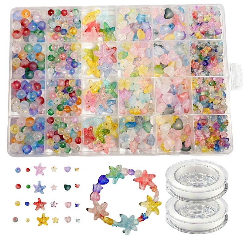 Perline acriliche opache sfuma - Body Jewelry Organizer recensione e prezzo