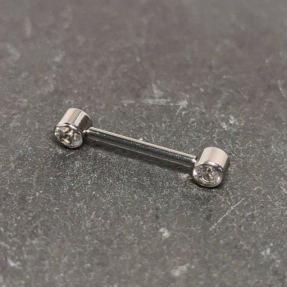F136 Titanio 14G Zircone Anell - Body Jewelry Changing Kit recensione e prezzo