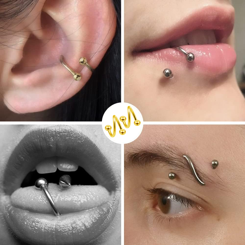 Orecchini a spirale da donna G - Body Jewelry Labret recensione e prezzo